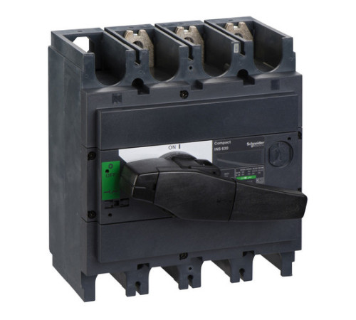 Рубильник Schneider Electric Interpact INS 630А 3P, фронтальное исполнение