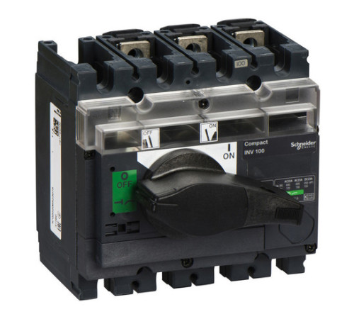 Рубильник Schneider Electric Interpact INV 100А 3P, фронтальное исполнение