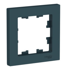 Рамка 1 пост Systeme Electric ATLASDESIGN, изумруд