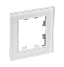 Рамка 1 пост Systeme Electric ATLASDESIGN NATURE, белый (пластик)