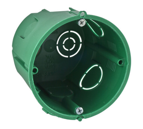 Коробка установочная 65х60мм для сплошных стен