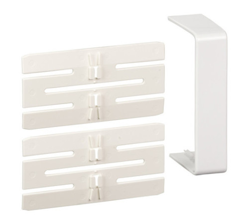 OptiLine45 Накладка на стык короба 95х55 RAL9003