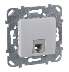 Розетка 1xRJ11 Schneider Electric UNICA, белый