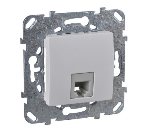Розетка 1xRJ11 Schneider Electric UNICA, белый
