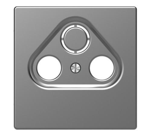 Накладка на розетку телевизионную Schneider Electric MERTEN D-LIFE, нержавеющая сталь