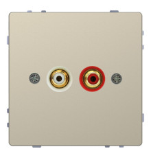 Аудио-розетка Schneider Electric MERTEN D-LIFE, сахара