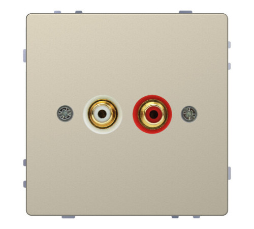 Аудио-розетка Schneider Electric MERTEN D-LIFE, сахара