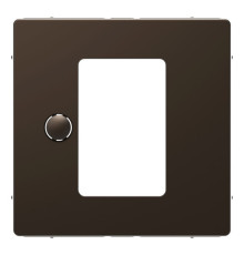 Накладка на термостат Schneider Electric MERTEN D-LIFE, мокко