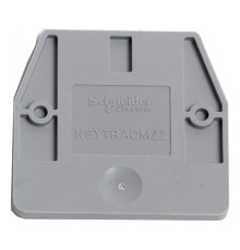 ТОРЦЕВАЯ КРЫШКА ДЛЯ МИНИКЛЕММНИКОВ СЕЧЕНИЕМ ПРОВОДА 2,5-4ММ2, СЕРАЯ