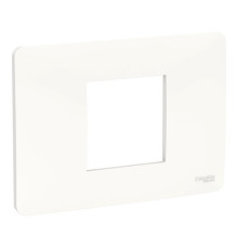 Рамка 2 модуля Schneider Electric UNICA MODULAR, горизонтальная, белый