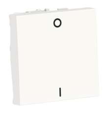 Выключатель 1-клавишный Schneider Electric UNICA MODULAR, скрытый монтаж, белый
