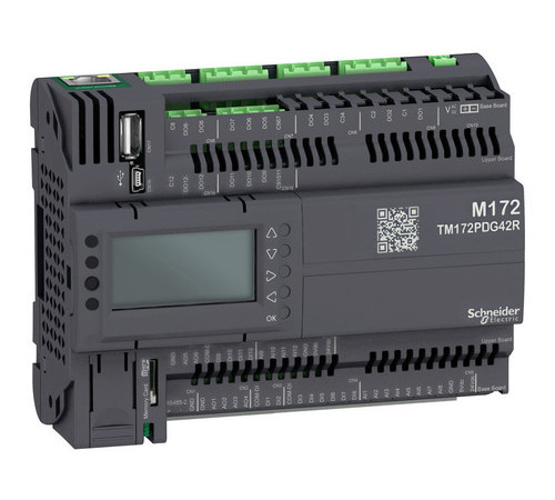 ПЛК М172, дисплей, 42 I/O, Eth, 2 MB