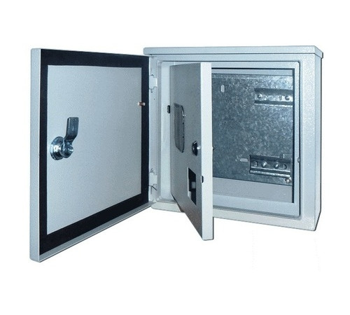 Корпус мет. учет. нав. 300х310х150, 1ф, 2дв., 7 мод., IP54