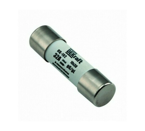 Предохранитель цилиндрич. 16A 10x38 ПЦ-102 DEKraft