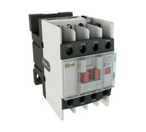 Контактор DEKraft КМ-103 3P 12А 380В AC 5.5кВт, 22109DEK
