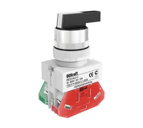 Перекл. на 2 фикс. полож. I-O удлин. ручка 1НО+1НЗ