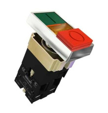 Перекл. I-O PPBB ?22 мм Цвет:ЗЕЛЕНЫЙ-КРАСНЫЙ неон 2