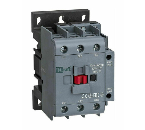 Контактор DEKraft 65А 220.230В AC, 22008DEK
