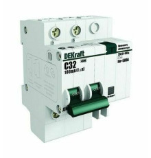 Дифавтомат DEKraft ДИФ-101 2P 20А (C) 4.5 кА, 30 мА ( AC ), 15004DEK