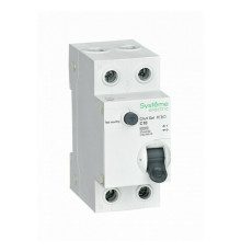 Дифавтомат Systeme Electric City9 Set 1P+N 16А (C) 4.5 кА, 30 мА (AC), C9D34616