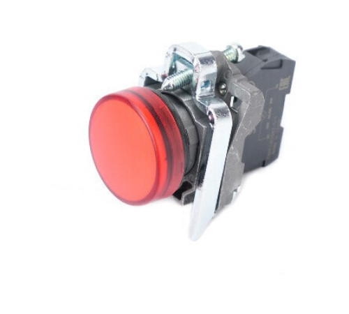 Сигнальная лампа в сборе модульная 22 мм красная 230-240В АС