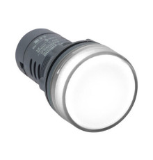 Сигнальная лампа SB7 моноблочная 22мм белая LED 230В АС