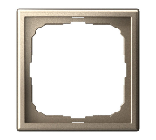 Рамка 1 пост Systeme Electric ARTGALLERY, шампань, GAL000501