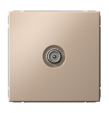 Розетка TV Systeme Electric ARTGALLERY оконечная, скрытый монтаж, песочный, GAL001291