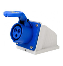 Розетка стац. 2Р+РЕ 32А 220В IP44 РС-103