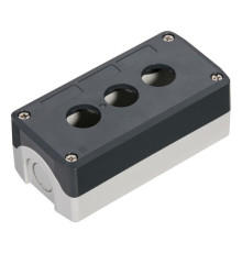 Systeme Electric Кнопочный пост SALD03, 3 отверстия, серый