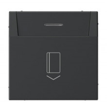 Systeme Electric ArtGallery Карбон Выключатель карточный 10А, без задержки времени, быстр.клемм.