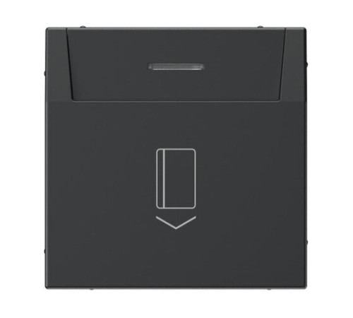 Systeme Electric ArtGallery Карбон Выключатель карточный 10А, без задержки времени, быстр.клемм.