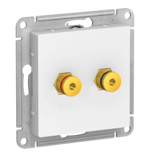 Аудио-розетка Systeme Electric ATLASDESIGN, белый