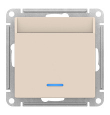 Карточный выключатель Systeme Electric ATLASDESIGN, механический, бежевый