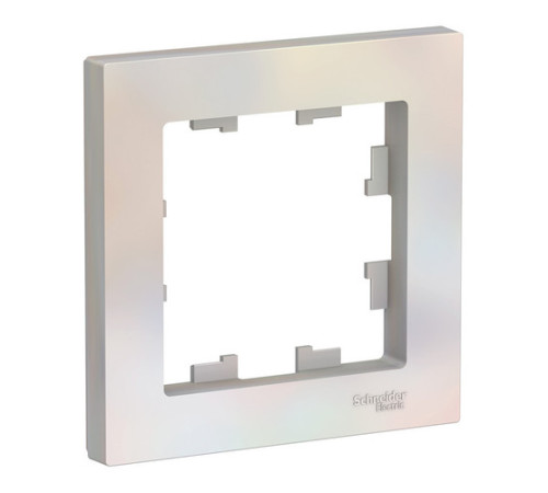 Рамка 1 пост Systeme Electric ATLASDESIGN, жемчуг