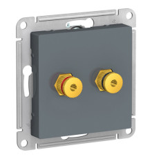 Аудио-розетка Systeme Electric ATLASDESIGN, грифель