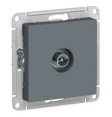 Розетка TV Systeme Electric ATLASDESIGN, одиночная, грифель