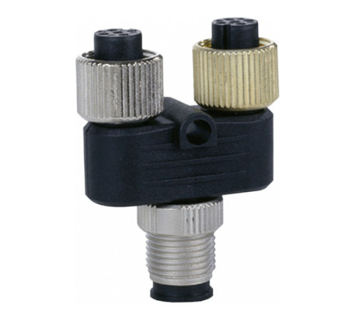 РАЗЪЕМ ТИПА Y 2xM8 к 1хМ12 КОННЕКТОРЫ