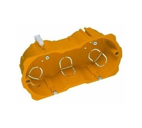 Коробка установочная двухпостовая для полых стен 151х46