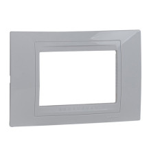 Рамка 3 модуля Schneider Electric UNICA, белый