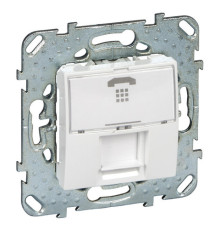 Розетка телефонная 1xRJ12 Schneider Electric UNICA, белый