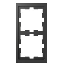 Рамка 2 поста Schneider Electric MERTEN D-LIFE, антрацит