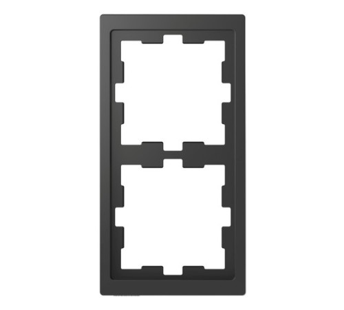 Рамка 2 поста Schneider Electric MERTEN D-LIFE, антрацит