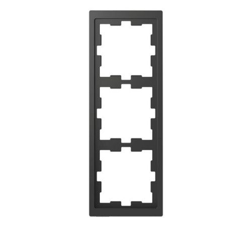 Рамка 3 поста Schneider Electric MERTEN D-LIFE, антрацит