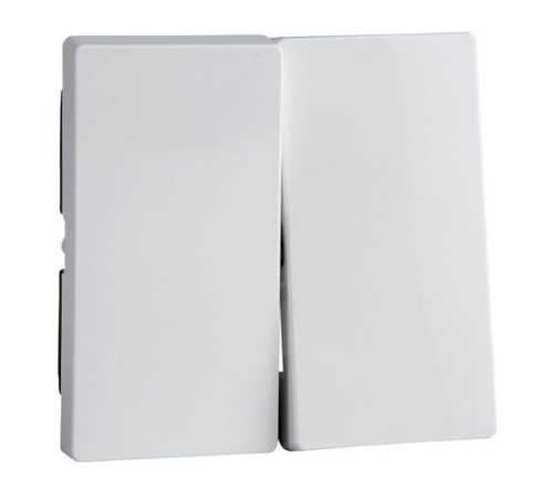Клавиша двойная Schneider Electric MERTEN SYSTEM M, активно-белый