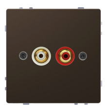 Аудио-розетка Schneider Electric MERTEN D-LIFE, мокко