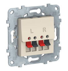 Аудио-розетка Schneider Electric UNICA NEW, бежевый