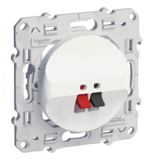 Аудио-розетка Schneider Electric ODACE, белый