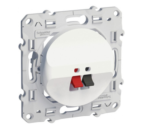 Аудио-розетка Schneider Electric ODACE, белый