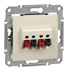 Аудио-розетка Schneider Electric SEDNA, бежевый